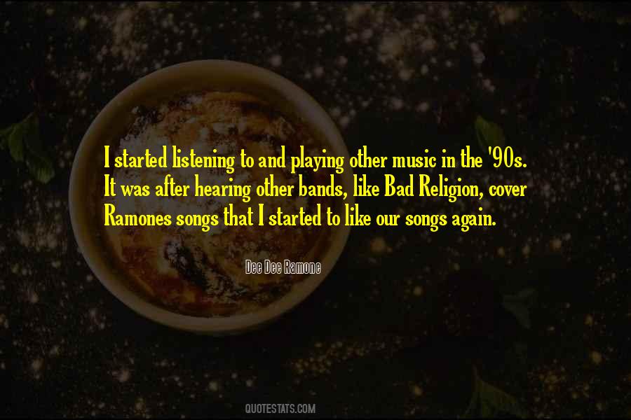 Dee Dee Ramone Quotes #1283058