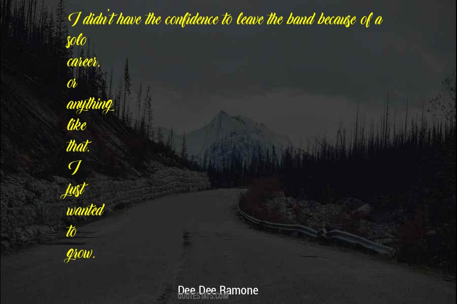 Dee Dee Ramone Quotes #1581932