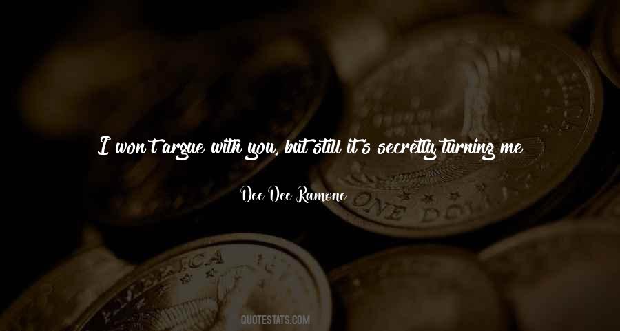 Dee Dee Ramone Quotes #222373
