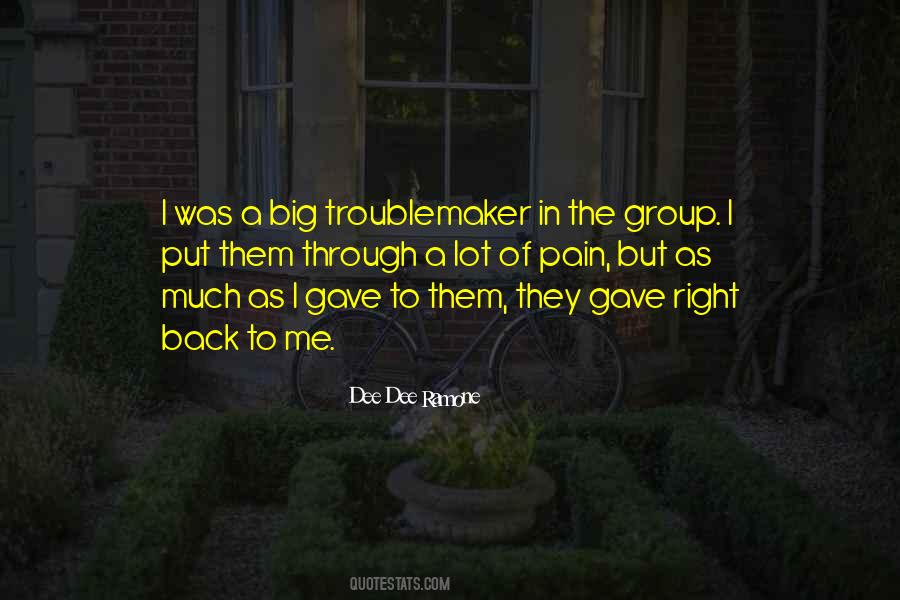 Dee Dee Ramone Quotes #348858