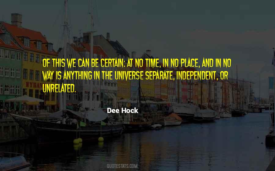 Dee Hock Quotes #1380849