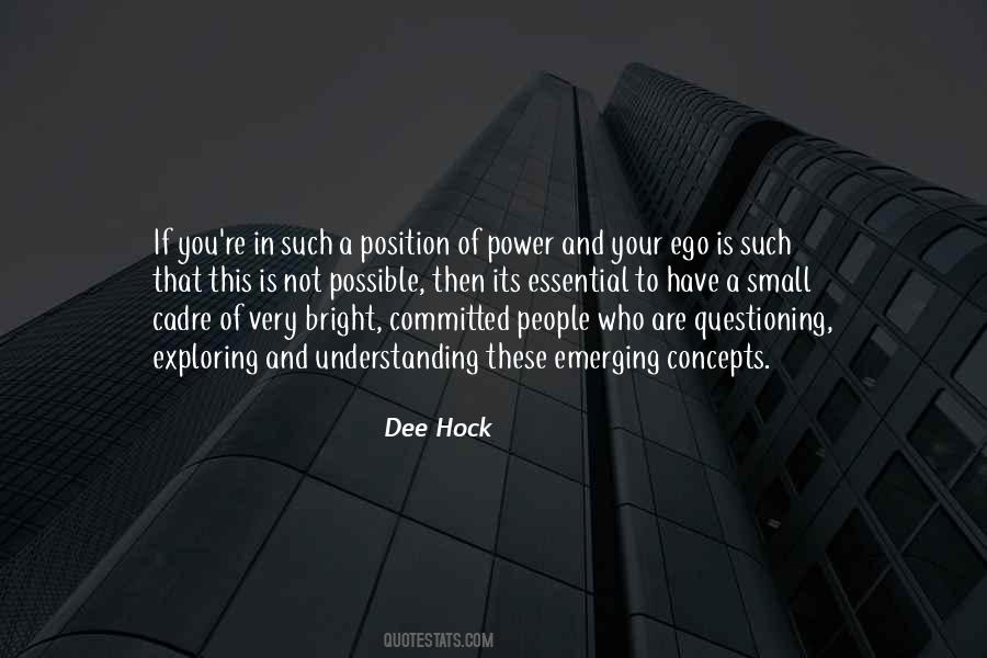 Dee Hock Quotes #301594