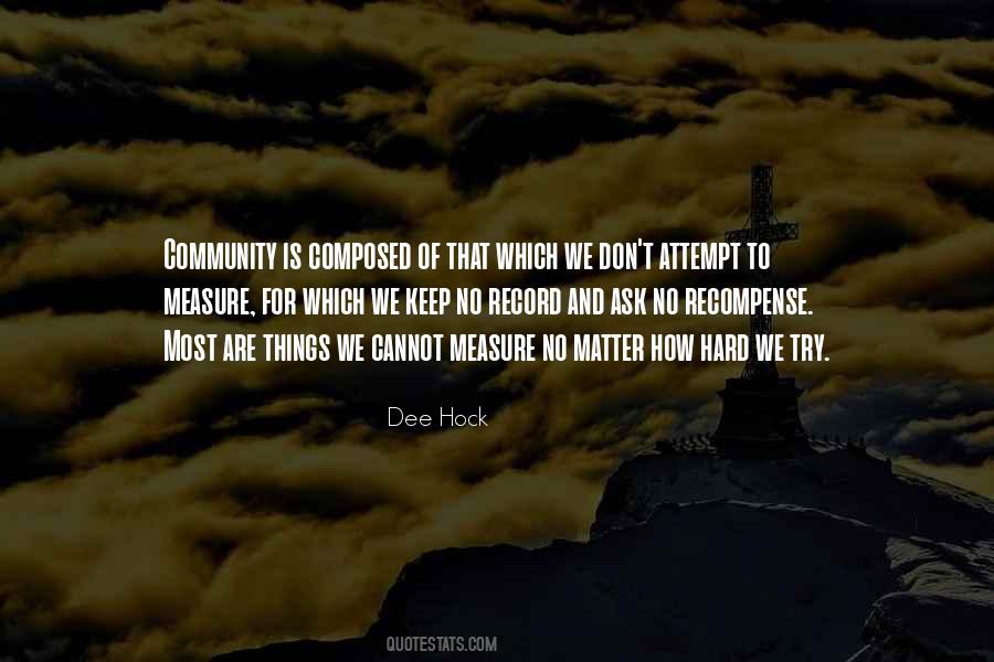 Dee Hock Quotes #493178