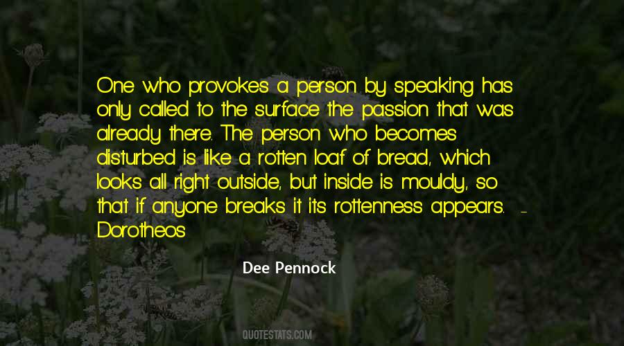 Dee Pennock Quotes #41407