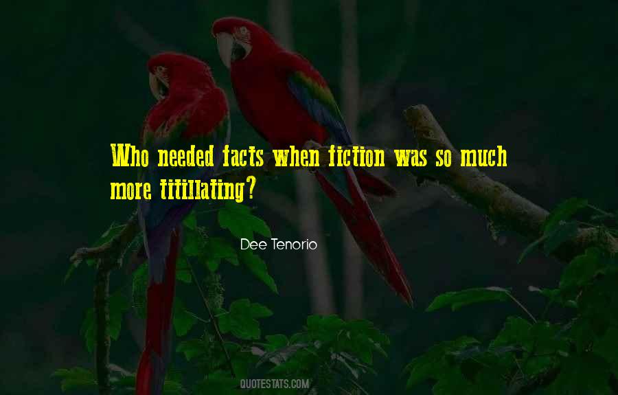 Dee Tenorio Quotes #1448436