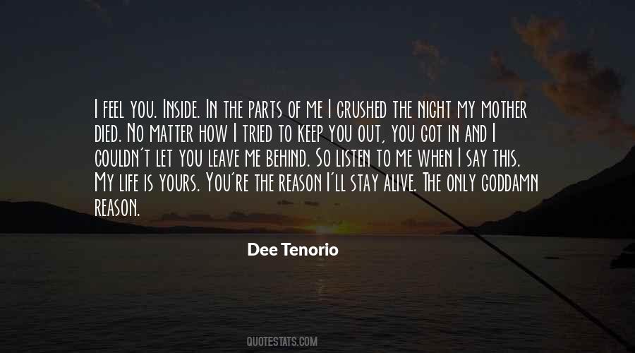 Dee Tenorio Quotes #7783