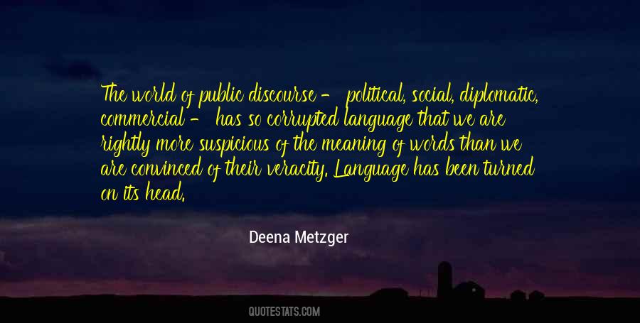 Deena Metzger Quotes #1612794