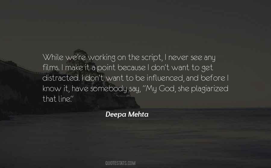 Deepa Mehta Quotes #1615644