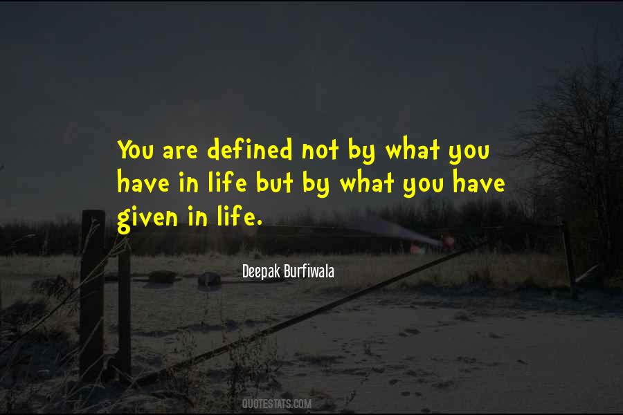 Deepak Burfiwala Quotes #1045058