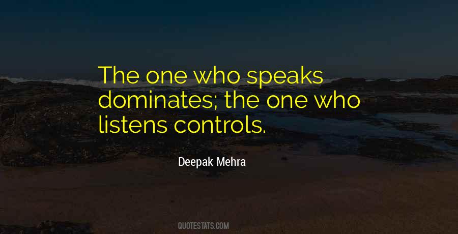 Deepak Mehra Quotes #1201514