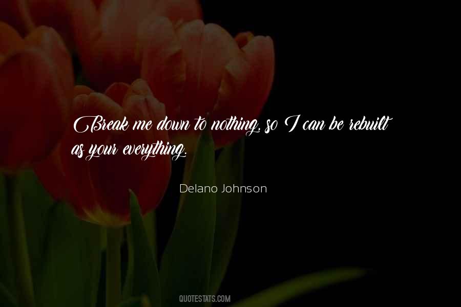 Delano Johnson Quotes #1261798
