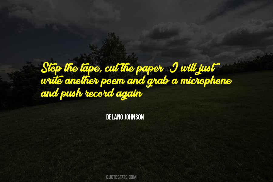 Delano Johnson Quotes #371257