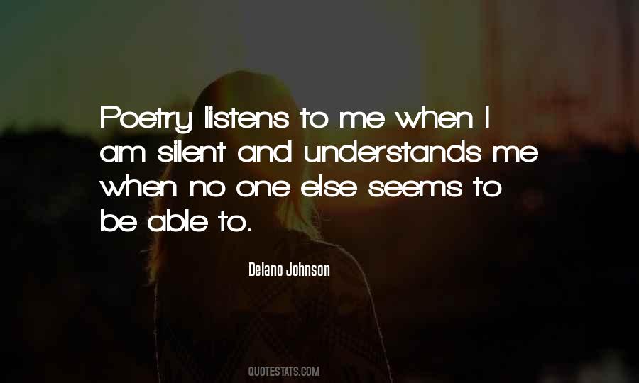 Delano Johnson Quotes #442306