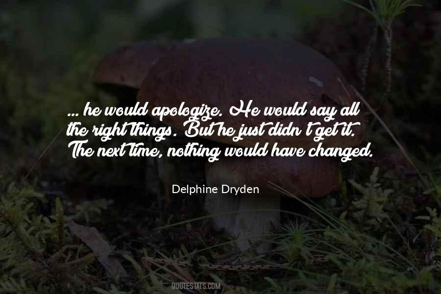 Delphine Dryden Quotes #1688238