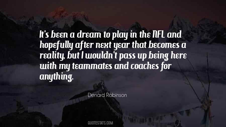 Denard Robinson Quotes #607540