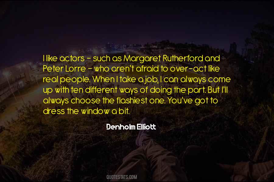 Denholm Elliott Quotes #1733486