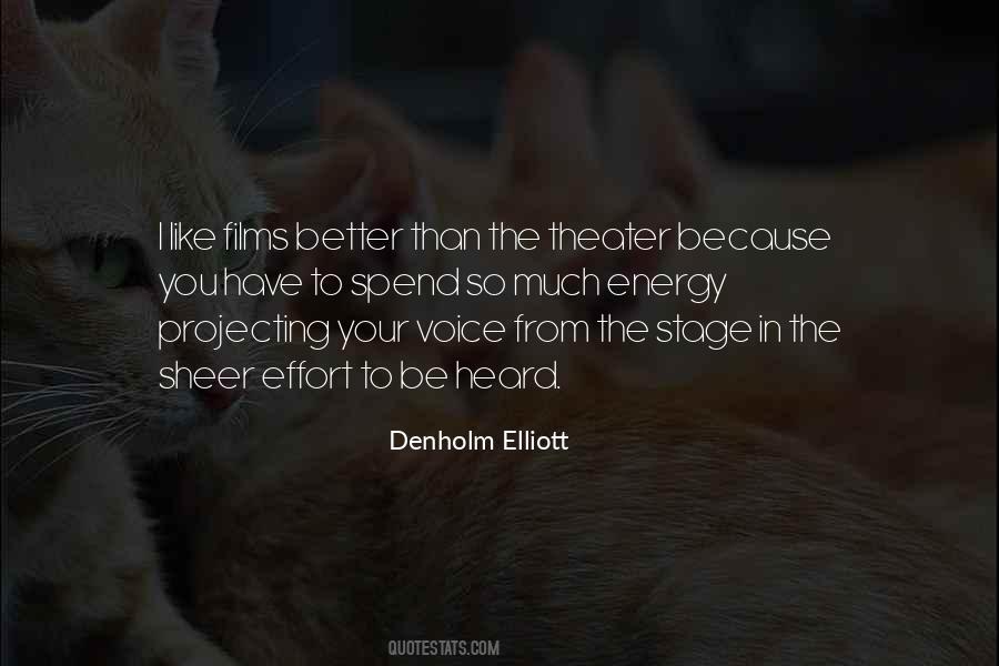 Denholm Elliott Quotes #629253