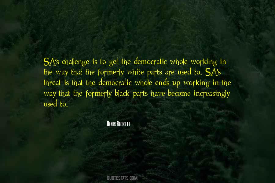 Denis Beckett Quotes #887854 Denis Beckett Quotes #887854