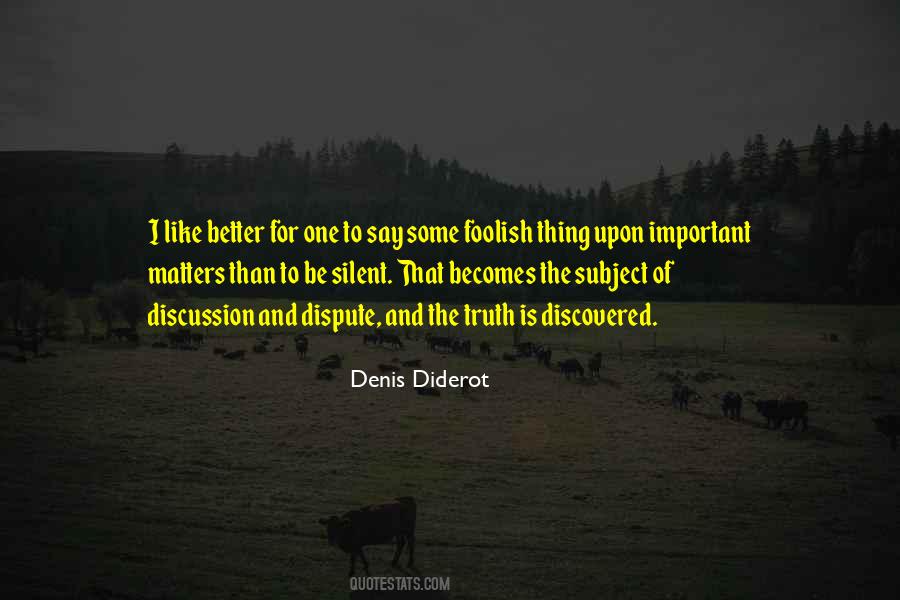 Denis Diderot Quotes #1829177