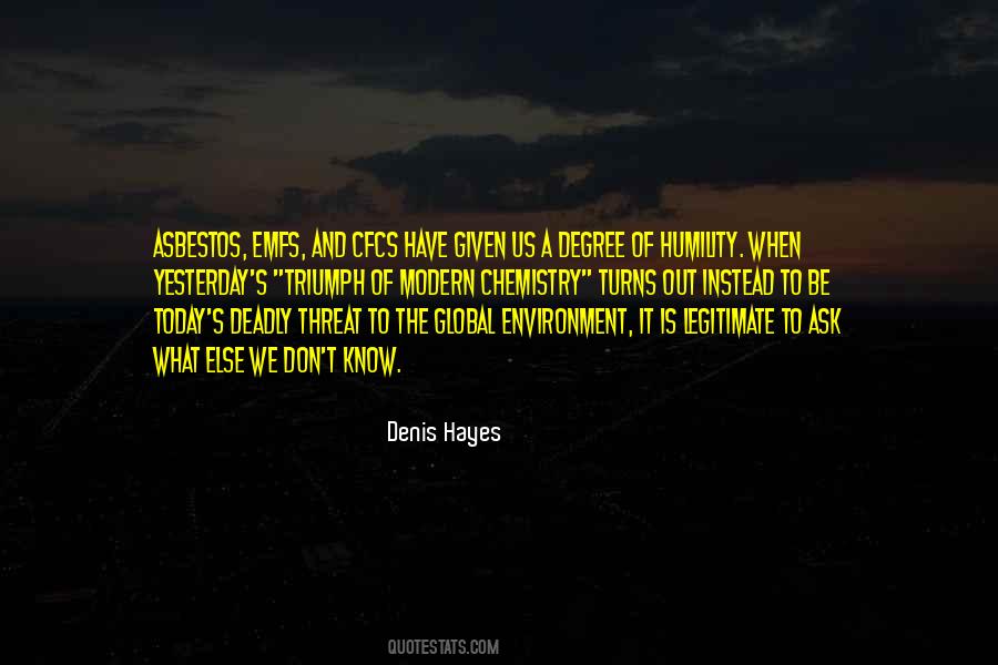 Denis Hayes Quotes #634854