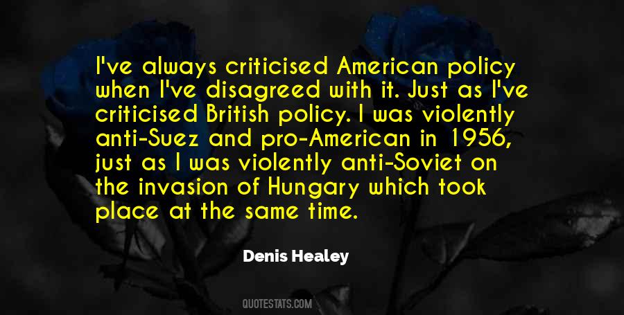 Denis Healey Quotes #1817739