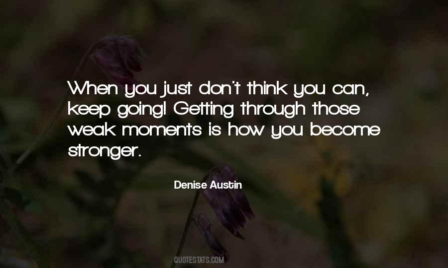 Denise Austin Quotes #798221