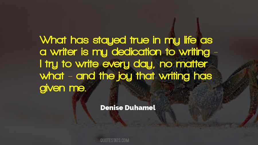Denise Duhamel Quotes #316424