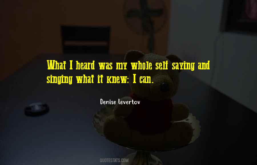 Denise Levertov Quotes #1511042