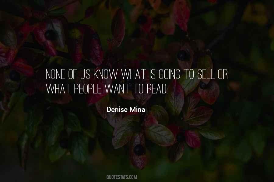 Denise Mina Quotes #1112201