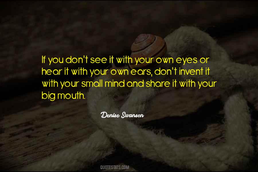 Denise Swanson Quotes #1707310