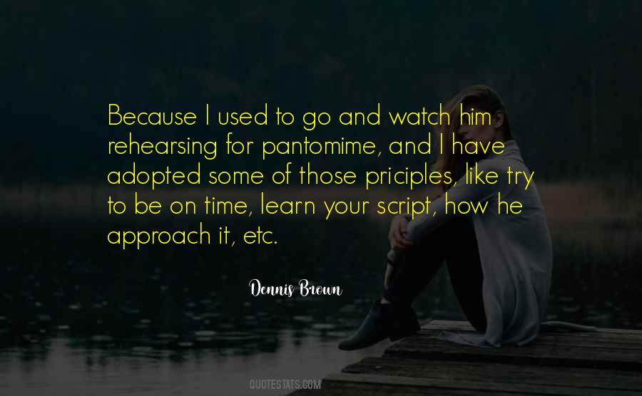 Dennis Brown Quotes #1676810