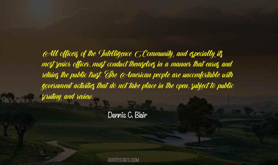 Dennis C. Blair Quotes #411878