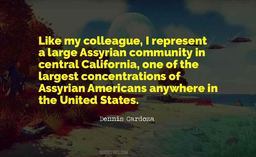 Dennis Cardoza Quotes #782656