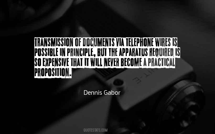 Dennis Gabor Quotes #1778095