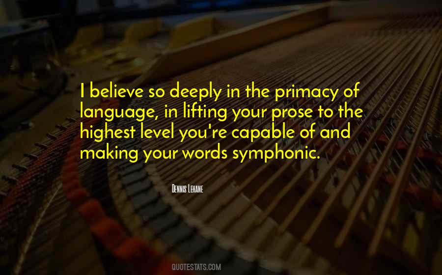 Dennis Lehane Quotes #5258
