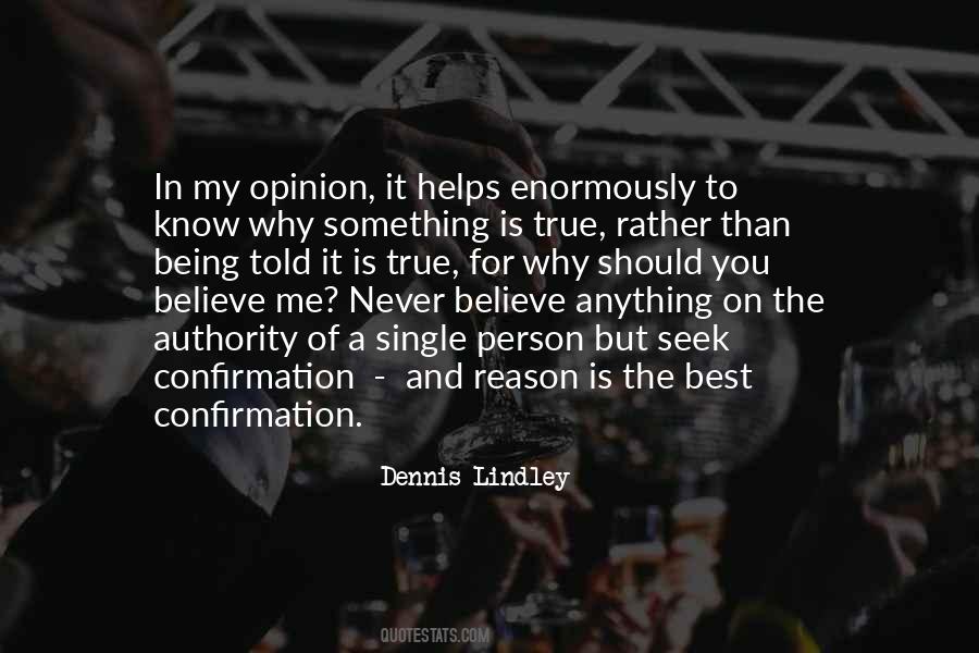 Dennis Lindley Quotes #1288690