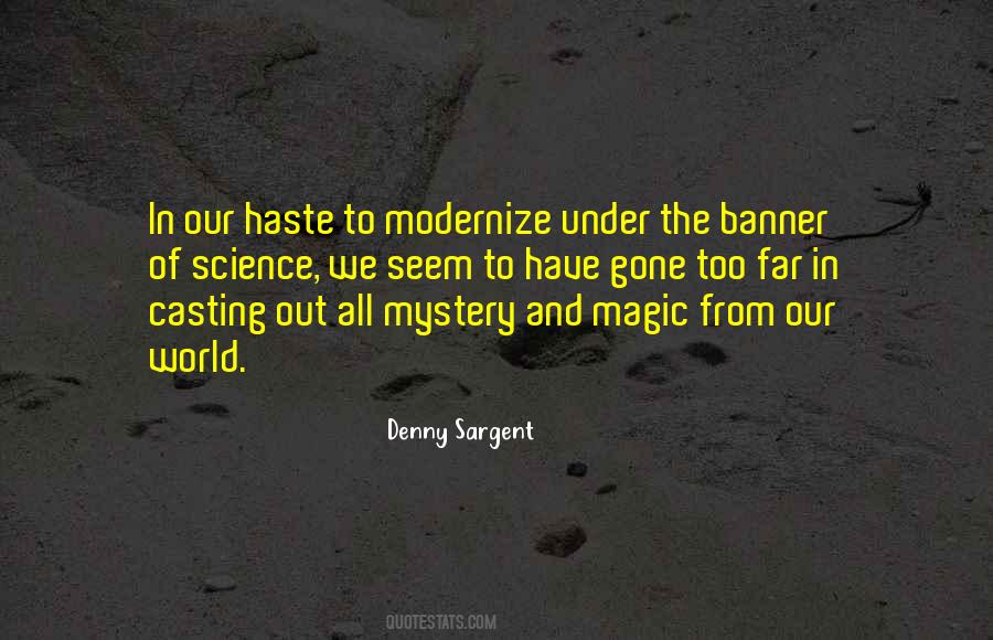 Denny Sargent Quotes #991904