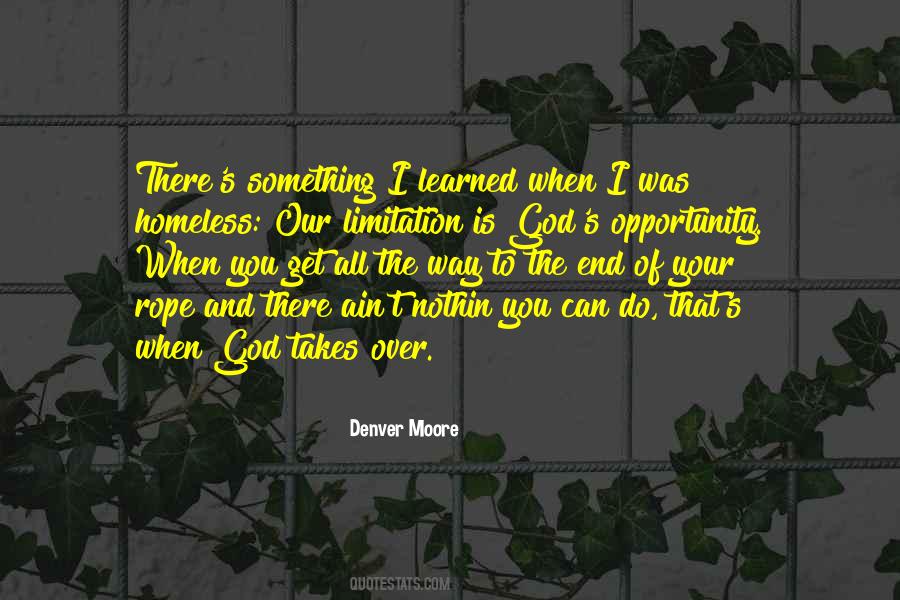 Denver Moore Quotes #1259181