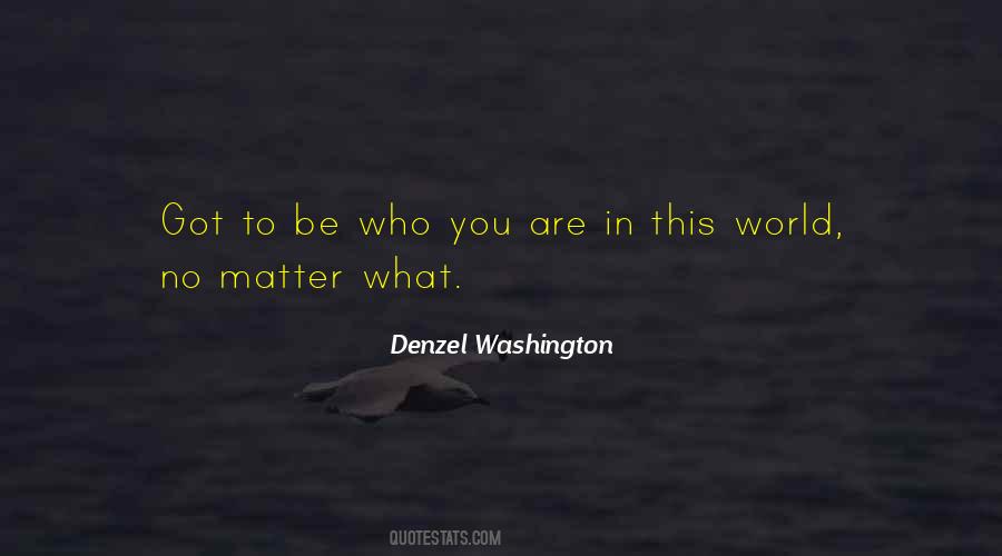 Denzel Washington Quotes #975259