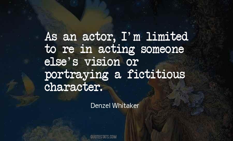 Denzel Whitaker Quotes #1321117