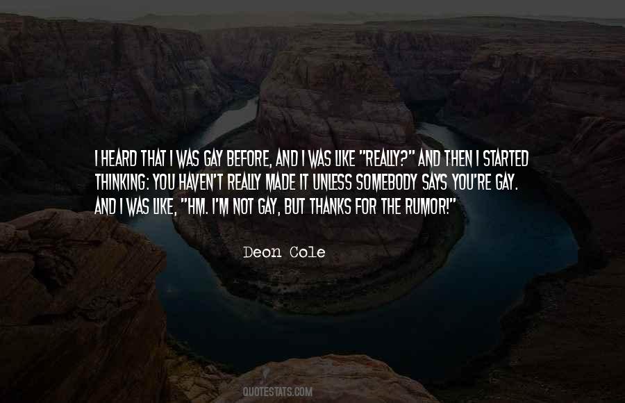 Deon Cole Quotes #881684