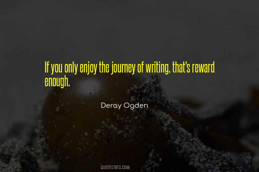 Deray Ogden Quotes #53146