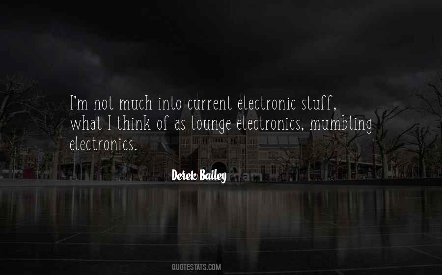 Derek Bailey Quotes #293049
