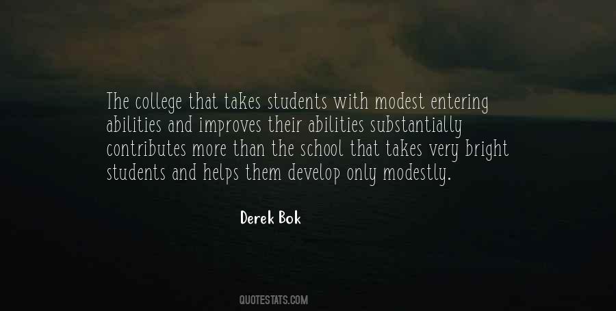 Derek Bok Quotes #229162