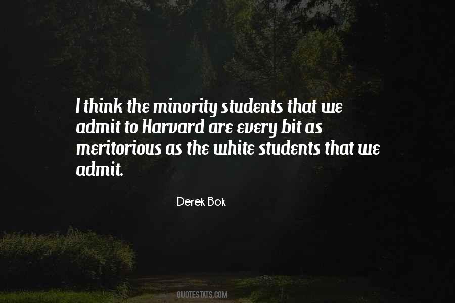Derek Bok Quotes #754988