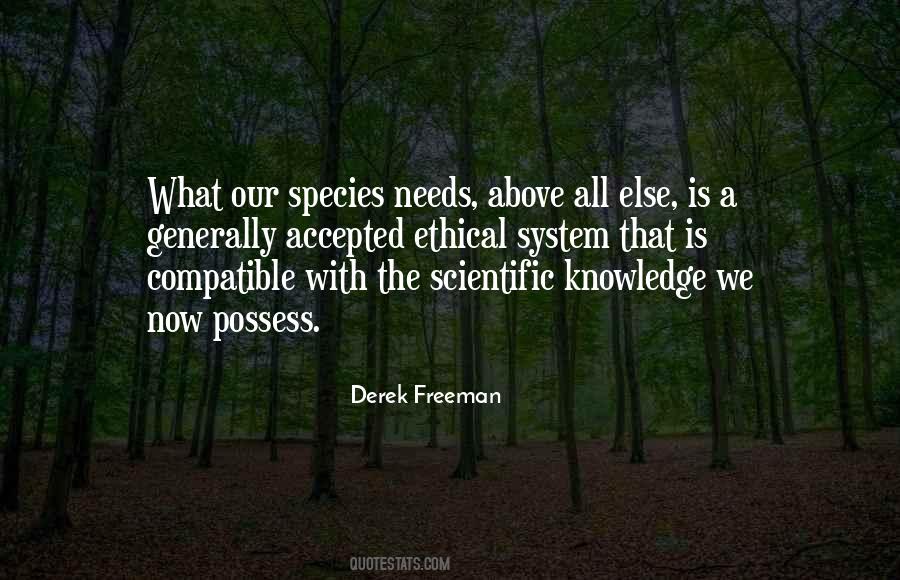 Derek Freeman Quotes #57832