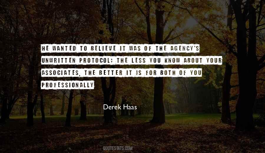 Derek Haas Quotes #1251332