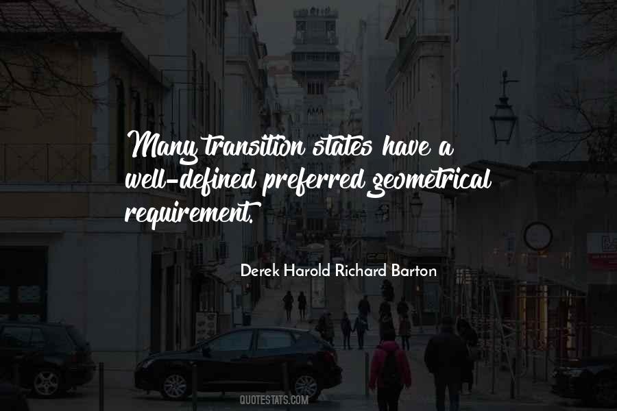 Derek Harold Richard Barton Quotes #1588106