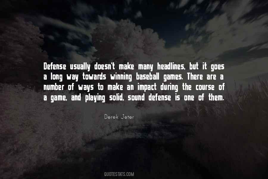 Derek Jeter Quotes #254436