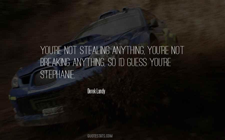 Derek Landy Quotes #1290635